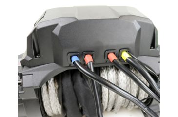Image of Tuff Stuff Overland Waterproof Trailhead Winch, 13 000 Lb, 85 ft Steel Rope, Black, NSN N, TS-13000-TH-L