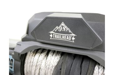 Image of Tuff Stuff Overland Waterproof Trailhead Winch, 13 000 Lb, 85 ft Synthetic Rope, Black, NSN N, TS-13000-TH-L-SYN