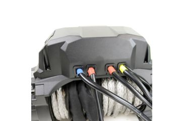 Image of Tuff Stuff Overland Waterproof Trailhead Winch, 13 000 Lb, 85 ft Synthetic Rope, Black, NSN N, TS-13000-TH-L-SYN