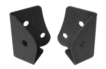 Image of Tuff Stuff Overland Windshield Light Mounting Brackets for 07-18 Jeep Wrangler JK, Black, NSN N, TS-WLM-JK