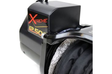 Image of Tuff Stuff Overland Xtreme Wireless Waterproof 12500 Lb Winch, 85 ft Synthetic Rope, NSN N, TS-12500-XT-SYN