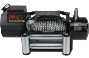 Image of Tuff Stuff Overland Xtreme Wireless Waterproof 12500 Lb Winch, 88 ft Wire, NSN N, TS-12500-XT
