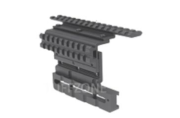 Image of Tuff Zone AK Side Mount, Double Rail, Hard Anodized, TZ-MK25