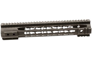 Image of Tuff Zone AR-10/AR-308 Handguard 12in, w/ Short Quads Clamp, On KeyMod Free Float, Hard Andonized, TZ-MRF30812