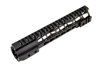 Image of Tuff Zone AR-15 Handguard 10in, w/ Short Quads Clamp, On KeyMod Free Float, TZ-MARFF10