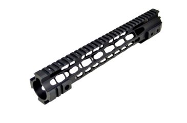Image of Tuff Zone AR-15 Handguard 12in, w/ Short Quads Clamp, On KeyMod Free Float, TZ-MARFF12