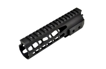 Image of Tuff Zone AR-15 Handguard 7in, w/ Short Quads Clamp, On KeyMod Free Float, TZ-MARFF7