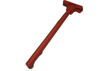 Image of Tuff Zone AR-15/M4 Charging Handle Assembly w/ Standard Latch, Anodized, Red, TZ-MRCHRR