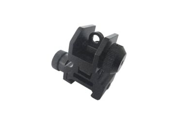 Image of Tuff Zone Top Mounted Deployable Rear Sight, Black, TZ-MSR50
