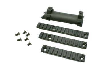 Image of EDEMO Tuff Zone SKS Tri Rail Receiver Cover Mount w/ 3 Detachable Weaver / Picatinny Rails, TZ-MSK3, EDEMO1