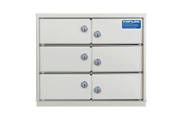 Image of Tufloc Modubox Locker 6 Compartment 1 - 73-850-6
