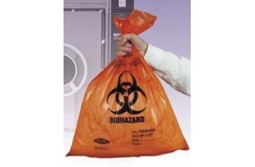 Image of Tufpak Autoclavable Biohazard Bags, 2.0 mil 14220-068 Clear Bags