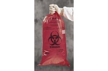 Image of Tufpak Autoclavable Polypropylene Biohazard Bags, 2 mil 14220-098 Printed Bags