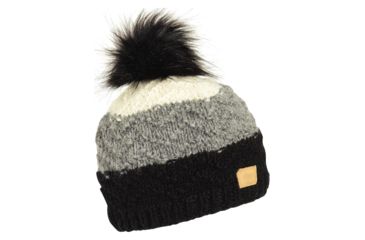 Image of Turtle Fur Dhanvi Pom Beanie, Black, 752155-101