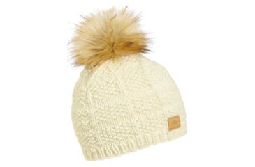 Image of Turtle Fur Dhonu Pom Beanie, White, 752055-102