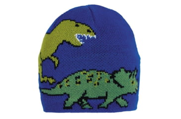Image of Turtle Fur Kids Jurassic Beanie, Royal, 554155234