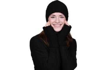 Image of Turtle Fur Mika Wool Beanie, Black, 475355-101