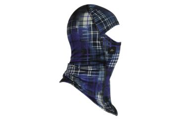 Image of Turtle Fur Ninja Double-Sided Comfort Shell Balaclava, Blue On Black, 465733947