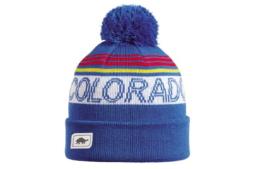 Image of Turtle Fur State Poms Beanie, Colorado, 717155656