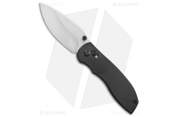 Image of Tuya Knife Big Belly Slide Folding Knife, 3.50in, 154CM, Drop Point Blade, G-10, Black Handle, Black/Gray, 7.50 inch, BHQ-174124