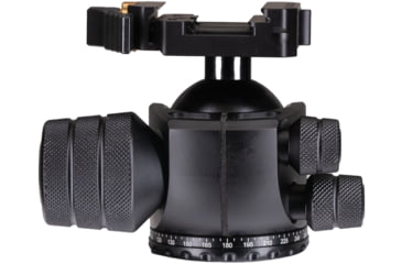 Image of Two Vets Tripods Inc 44MM Dual Tension Ballhead w/Arcalock Dual Clamp, Arca Swiss and Picatinny