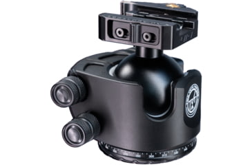 Image of Two Vets Tripods Inc 55MM Dual Tension Ballhead w/Arcalock Dual Clamp, Arca Swiss and Picatinny