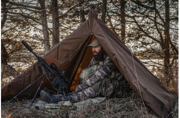 Image of Two Vets Tripods Inc Tripod Tipi, Coyote Brown, TRIPODTIPI-CO