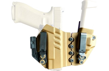 Image of TXC Holsters ALLY Concealed Carry Holster, f/Glock 17/19/19X/22/23/24/26/27/34/35, FDE, X1ALLY-G940DS-FDE