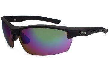 Image of Typhoon Mariner Sunglasses - Black Frame, Meridian Green Polarized Lenses 948TBK-MGSB