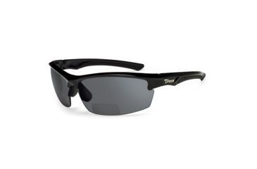 Image of Typhoon Mariner +1.5 Reader Sunglasses - Black Frame, Horizon Grey A2 Polarized +1.5 Lenses 948TBK+1.5