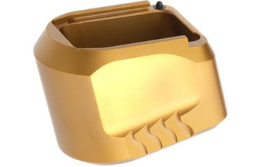 Image of Tyrant CNC 1.0/2.0 Pistol Magazine Extension, Smith &amp; Wesson M&amp;P, 9mm, 5 Rounds, Gold, 764046030802-5RD