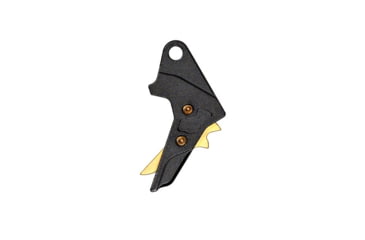 Image of Tyrant CNC 1.0/2.0 Pistol Trigger, Smith &amp; Wesson M&amp;P 9/.40/9c/.40c, Black/Gold, TD-MPTRIG-FSC-BLK/GOLD