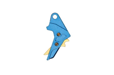 Image of Tyrant CNC 1.0/2.0 Pistol Trigger, Smith &amp; Wesson M&amp;P 9/.40/9c/.40c, Blue/Gold, TD-MPTRIG-FSC-BLUE/GOLD
