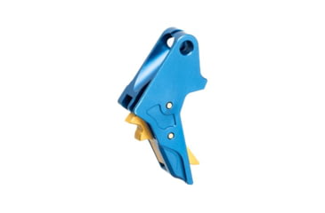 Image of Tyrant CNC 1.0/2.0 Pistol Trigger, Smith &amp; Wesson M&amp;P 9/.40/9c/.40c, Blue/Gold, TD-MPTRIG-FSC-BLUE/GOLD