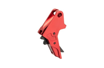 Image of Tyrant CNC 1.0/2.0 Pistol Trigger, Smith &amp; Wesson M&amp;P 9/.40/9c/.40c, Red/Black, TD-MPTRIG-FSC-RED/BLK