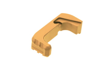 Image of Tyrant CNC Glock 43X/48 Extended Magazine Release, Gold, TD-43X-48E-GLD
