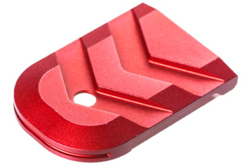 Image of Tyrant CNC Glock 43x/48 Magazine Baseplate, Red, TD-GFP43X-43X/48-Red
