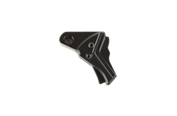 Image of Tyrant CNC I.T.T.S Hybrid Pistol Trigger Shoe, Glock 17, Glock 19, Glock 22, Hybrid Flat/Curved, Black, TD-GTRIG-3-4-BLACK-BLA