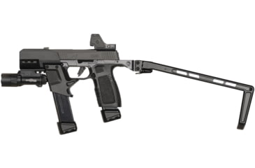 Image of Tyrant CNC SIG P365 Carbine Conversion Kit, Gun Metal Grey, TD-P365TWS-GNMTL