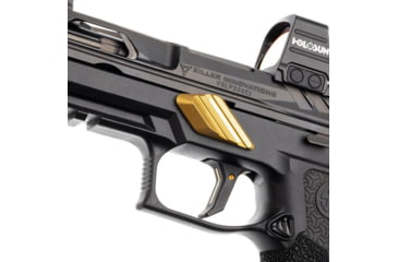 Image of Tyrant CNC Sig Sauer P320 Takedown Lever Pistol Slide Parts, Gold, 764046030062