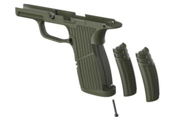 Image of Tyrant CNC Snub Nose Sig Sauer P365 Grip Module, OD Green, TD-P365GRM-SNUB-OD