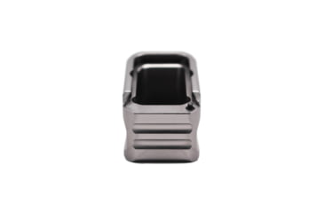 Image of Tyrant CNC 5 Round Glock 17/19x/22/34/45 Magazine Extension, Grey, TD-G17MAGEX-G