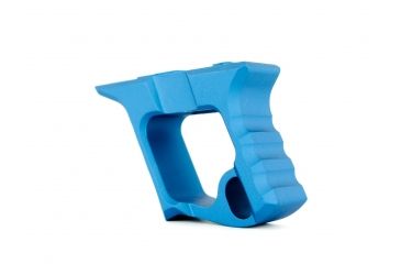 Image of Tyrant CNC AR-15 Halo Handstop, Blue, TD-772-B-M