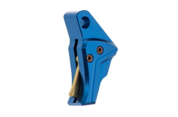 Image of Tyrant CNC I.T.T.S Glock Hybrid Pistol Triggers, Blue/Gold, TD-G43TRIG-Blu-G-Sc/Sa