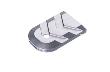 Image of Tyrant CNC Glock 43x/48 SA15 Magazine Baseplate, Grey, TD-GFP43X-S15-Mag-Grey