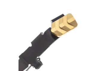 Image of Tyrant CNC Glock Extended Slide Release, Glock 17 non 2-pin version/19/22/23/24/25/26/27/31/32/33/34/35, Gen 2-4, Gold, TD-GSTOP-24-GOLD