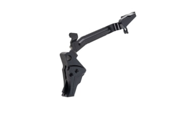 Image of Tyrant CNC Glock Gen 3-4 Pistol Trigger, w/ Bar, Black/Black, TD-GTRIG-3-4-Bla-Bla-BAR