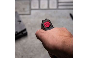 Image of Tyrant CNC Glock Gen1-Gen4 Slide Cover Plate, Red, TD-G1-G4-SP-R