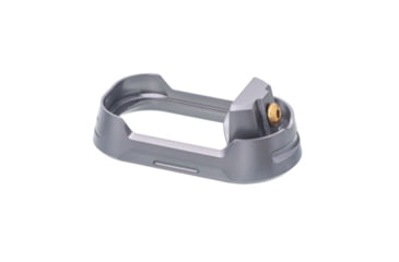 Image of Tyrant CNC Glock Gen3 Magwell, G17/22/31/34/35, Grey/Gold, TD-G17MW-G3-Gr-GD Srw