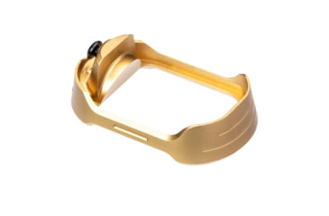 Image of Tyrant CNC Glock Gen5 Magwell, G17/22/31/34/35, Gold/Black, TD-G17MW-G5-G-Bla-Sc